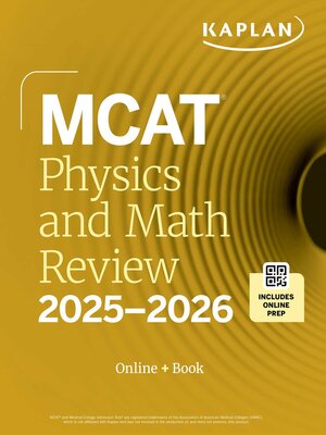 cover image of MCAT Physics and Math Review 2025-2026